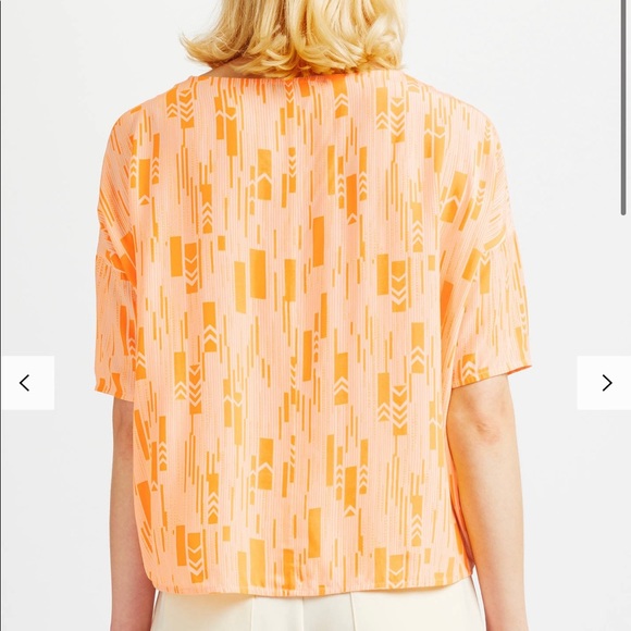 {Samsøe&Samsøe} Mains shirt in pink and yellow - Picture 3 of 10